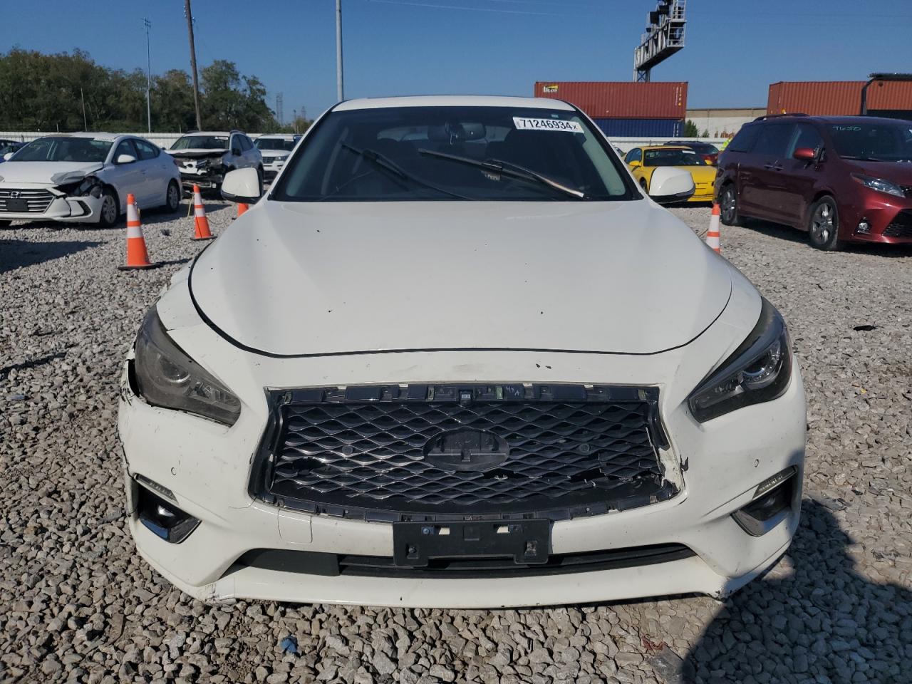 2018 Infiniti Q50 Luxe VIN: JN1EV7AR2JM431496 Lot: 71246934