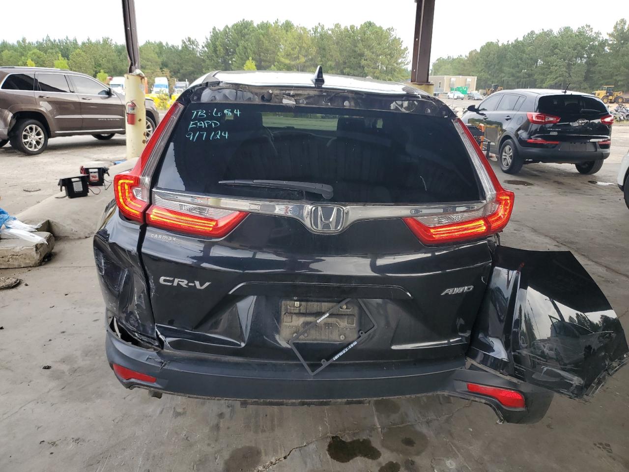 2017 Honda Cr-V Exl VIN: 2HKRW2H83HH652329 Lot: 71823184