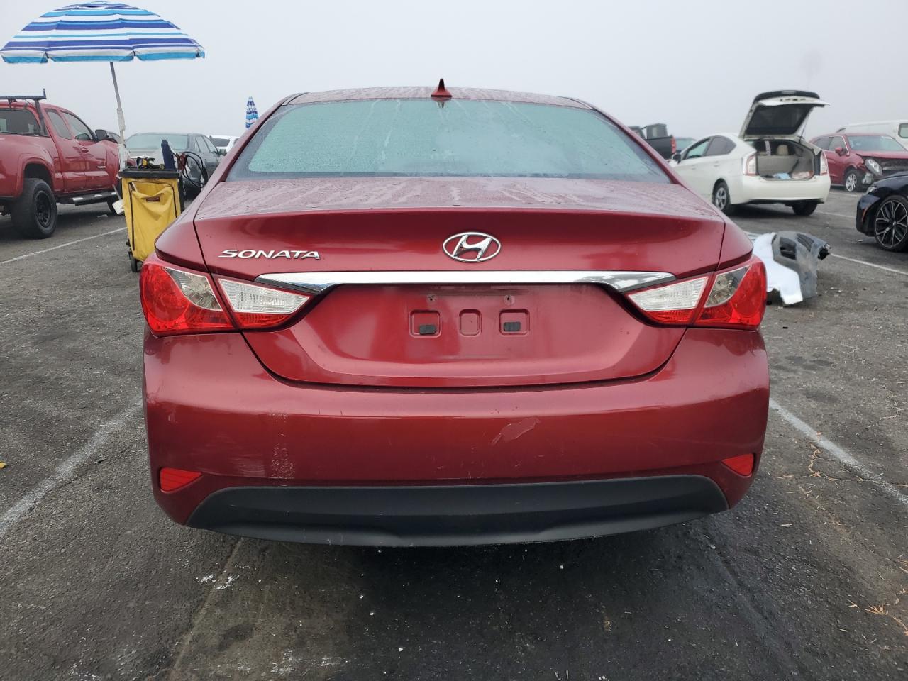 2014 Hyundai Sonata Gls VIN: 5NPEB4AC7EH813703 Lot: 72364634