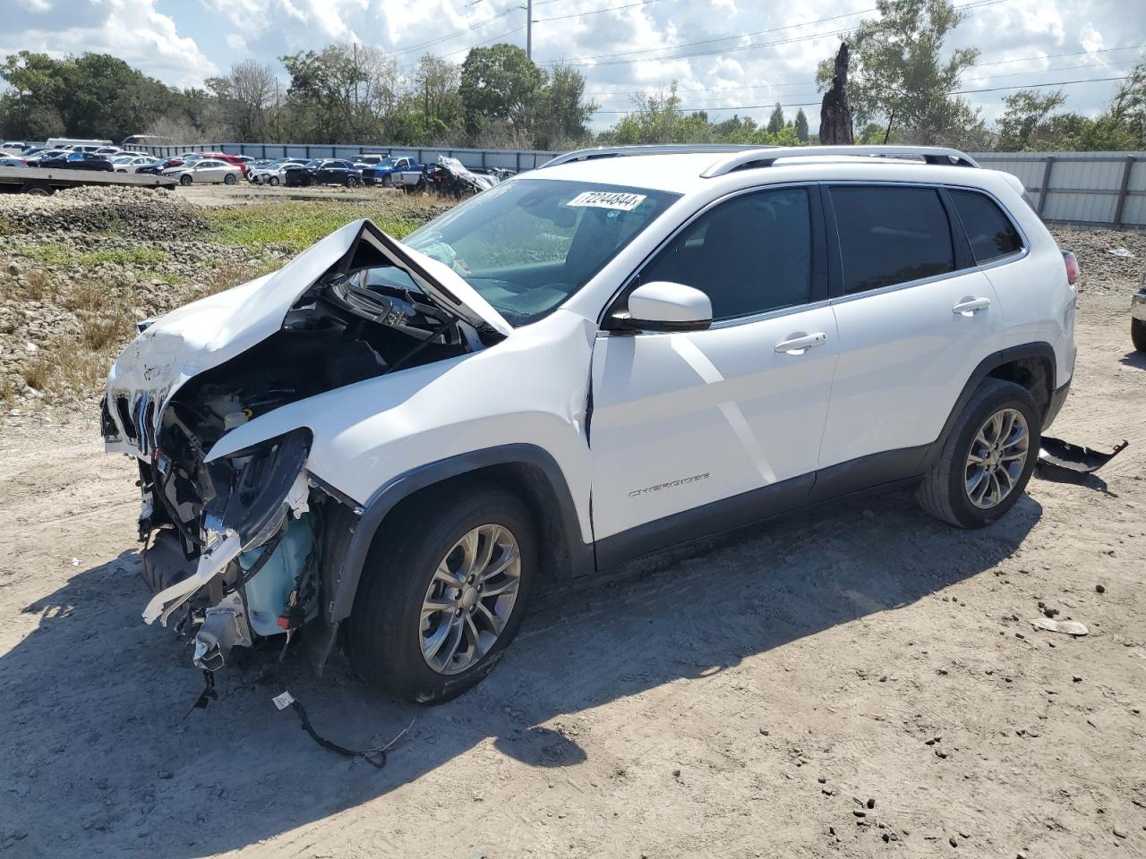 2021 Jeep Cherokee Latitude Lux VIN: 1C4PJLMX9MD158906 Lot: 72244844