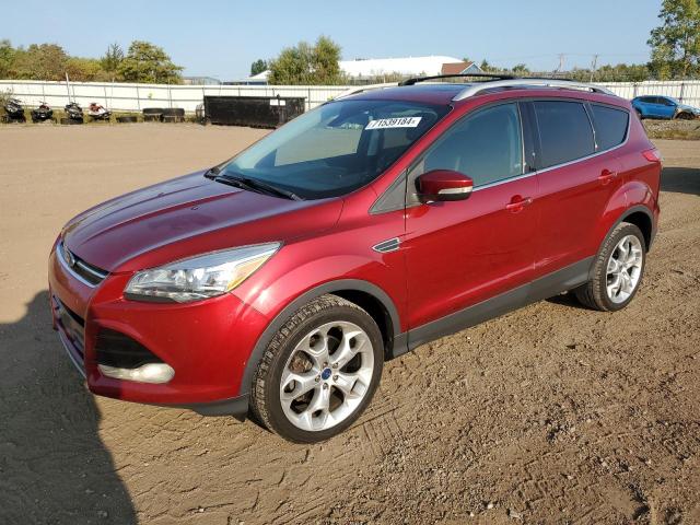  FORD ESCAPE 2013 Czerwony