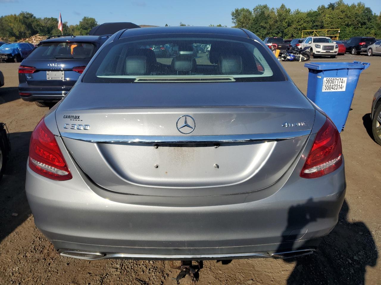 2015 Mercedes-Benz C 300 4Matic VIN: 55SWF4KB1FU050218 Lot: 70822624