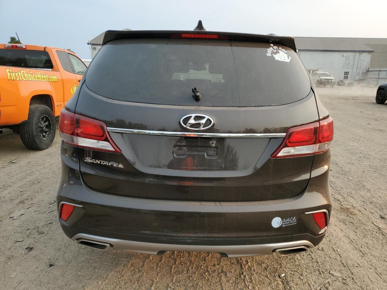 KM8SM4HF1HU186936 2017 Hyundai Santa Fe Se