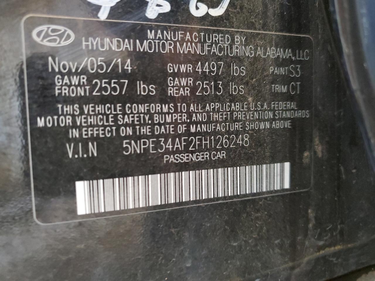 2015 Hyundai Sonata - Image 12