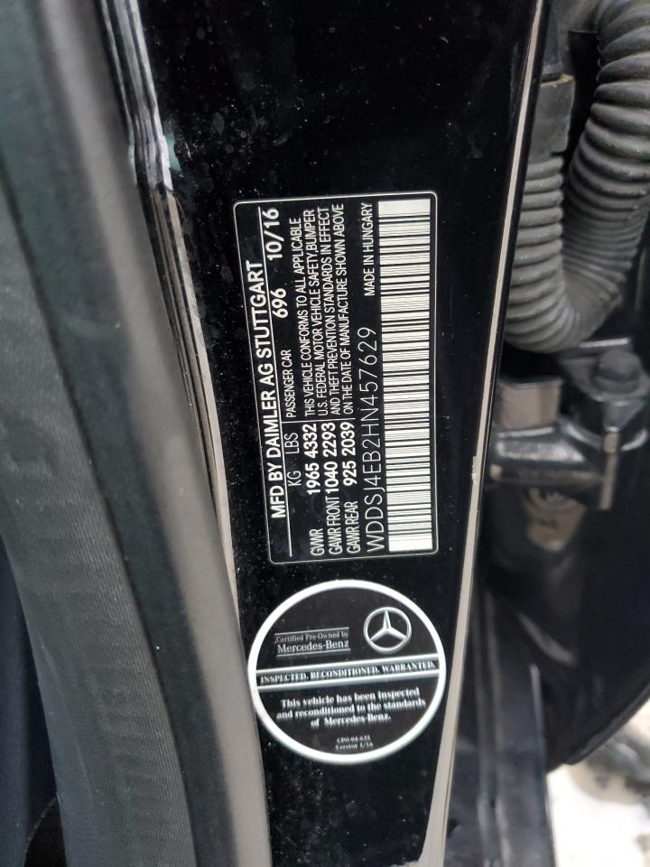 WDDSJ4EB2HN457629 2017 Mercedes-Benz Cla 250