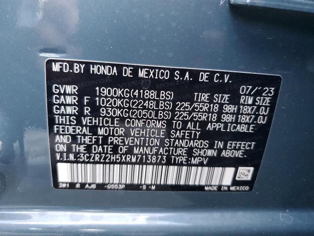 3CZRZ2H5XRM713873 Honda HR-V SPORT 12