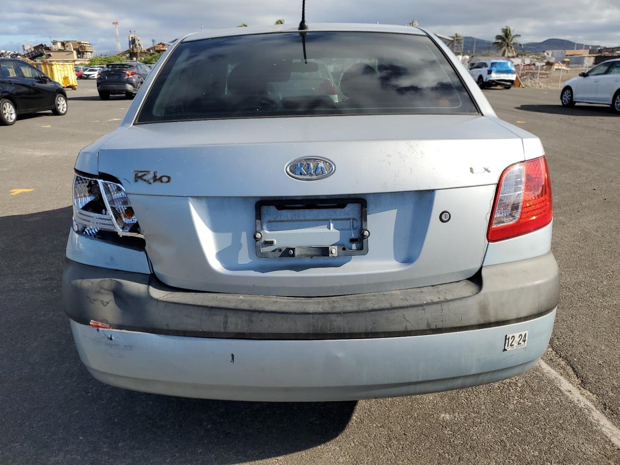 2007 Kia Rio Base VIN: KNADE123X76244159 Lot: 70010794