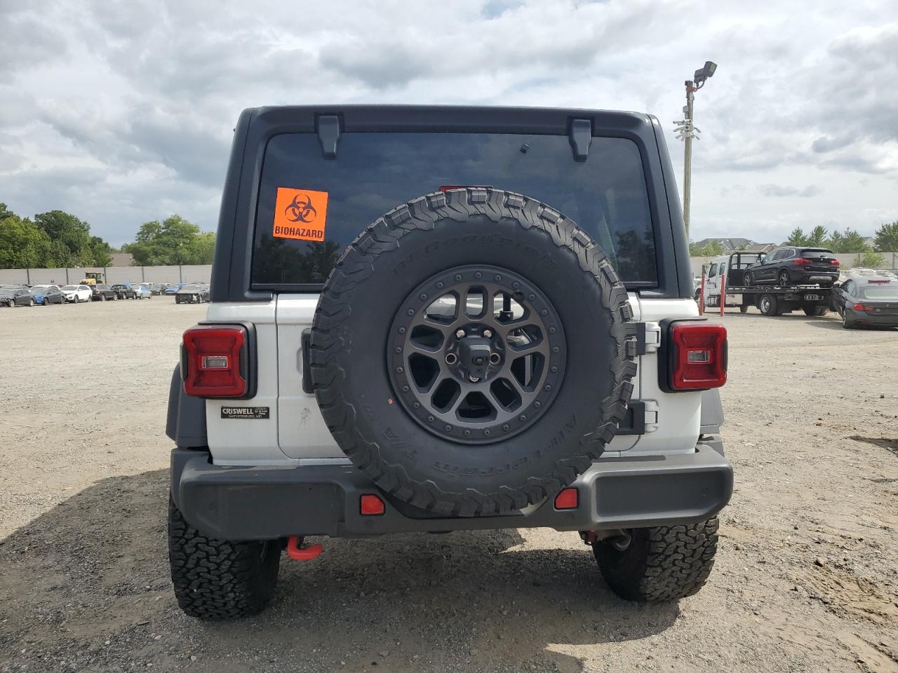 2021 Jeep Wrangler Unlimited Rubicon VIN: 1C4JJXFG4MW837528 Lot: 71854304