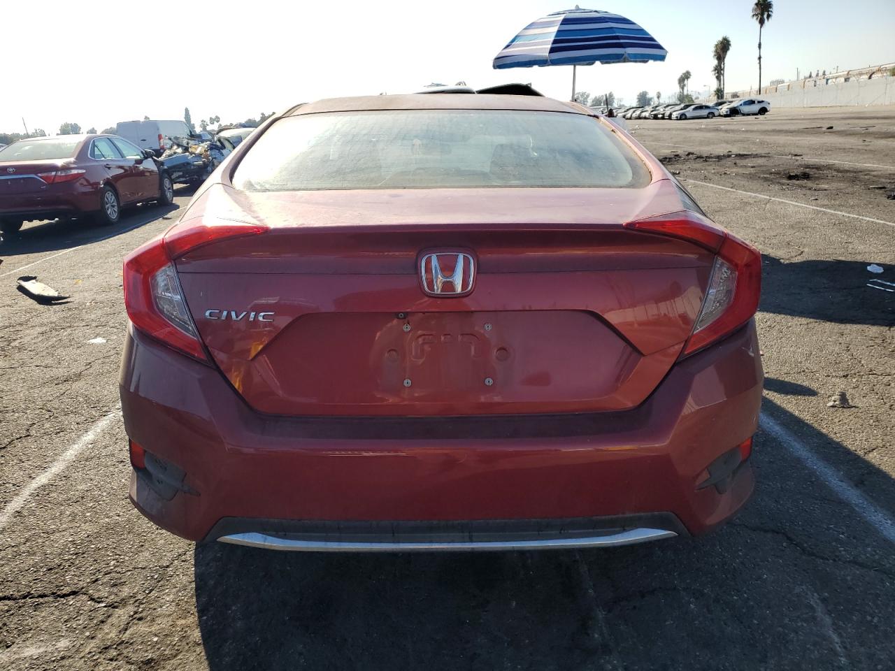 2019 Honda Civic Lx VIN: 19XFC2F63KE206562 Lot: 73604944