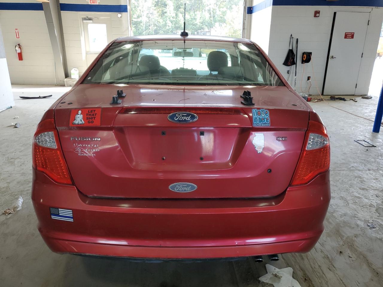 2010 Ford Fusion Se VIN: 3FAHP0HA7AR316918 Lot: 71097044