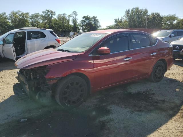  NISSAN SENTRA 2017 Red