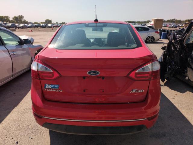 Sedans FORD FIESTA 2014 Red