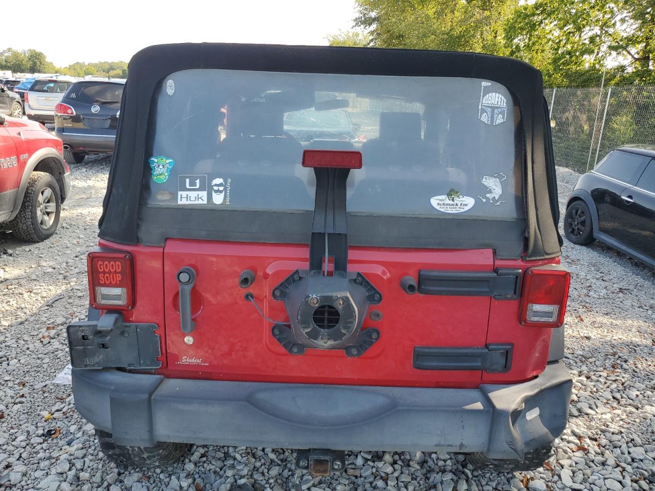 2007 Jeep Wrangler X VIN: 1J4FA24117L135478 Lot: 70907874