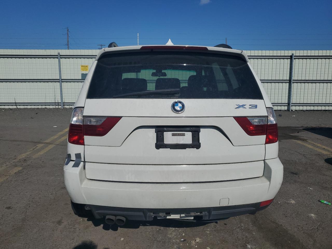 2008 BMW X3 3.0Si VIN: WBXPC93468WJ17201 Lot: 70526914