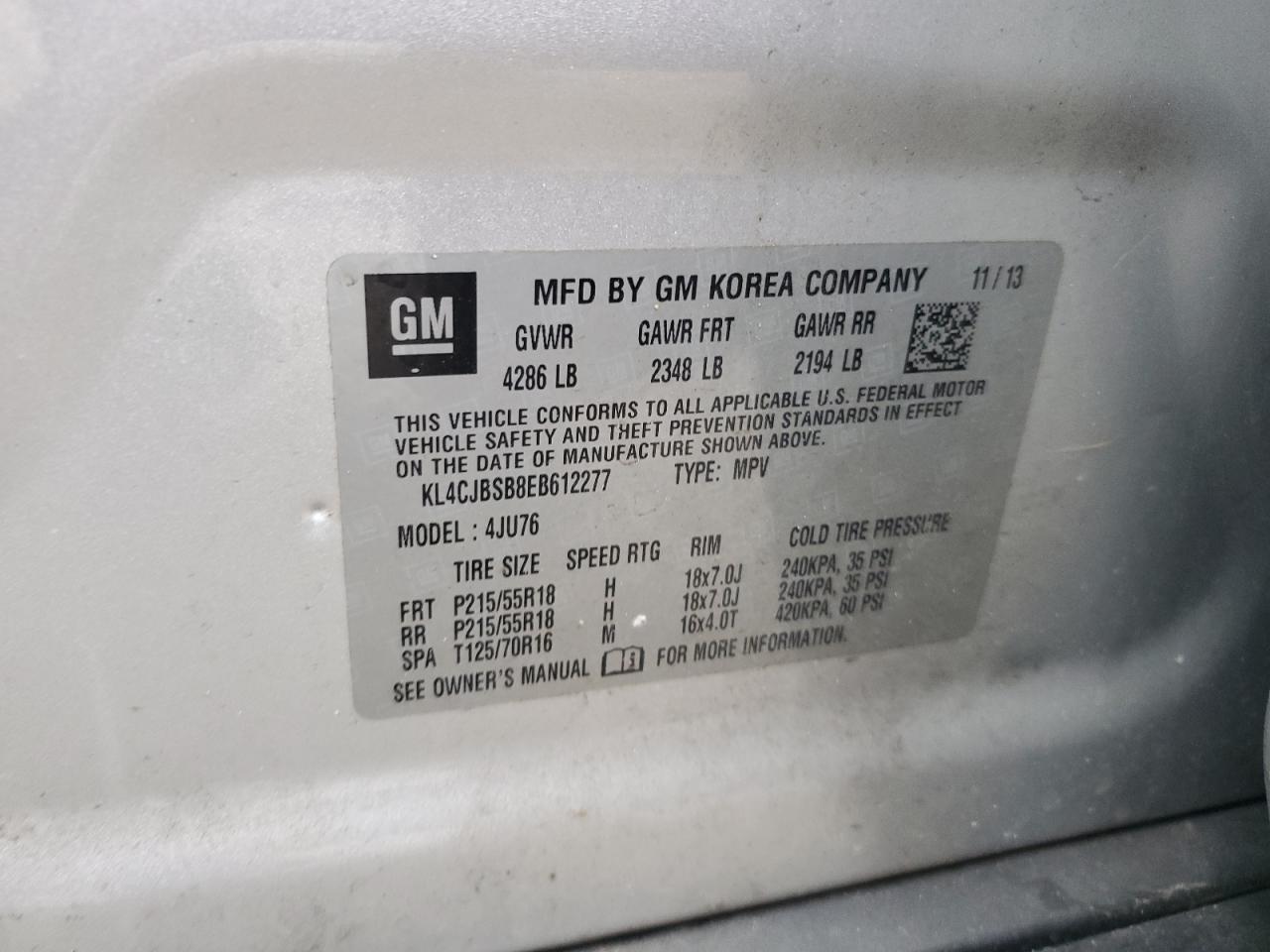 2014 Buick Encore - Image 12