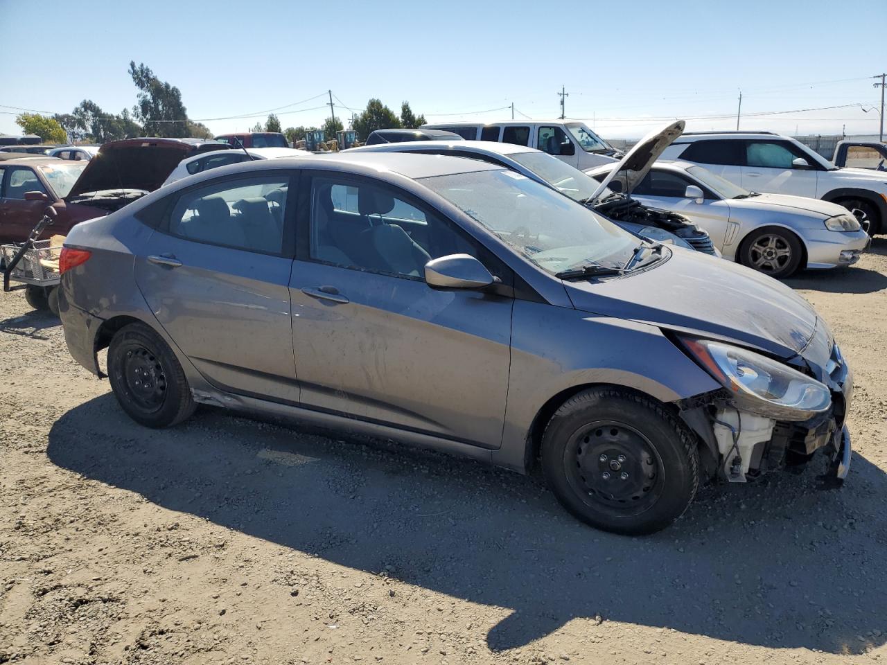 2013 Hyundai Accent Gls VIN: KMHCT4AEXDU555957 Lot: 70708484