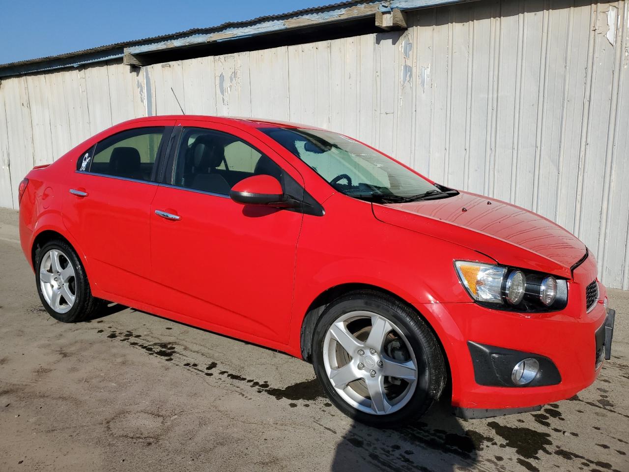 VIN 1G1JE5SB3F4205727 2015 CHEVROLET SONIC no.4