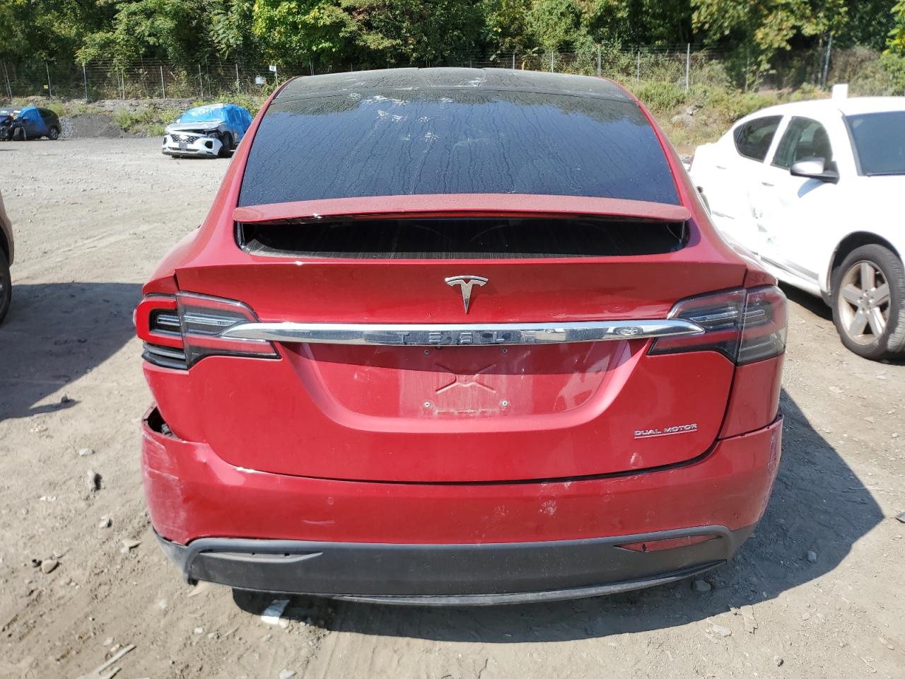 2020 Tesla Model X VIN: 5YJXCAE48LF278299 Lot: 71448404