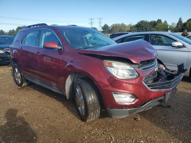  CHEVROLET EQUINOX 2016 Red