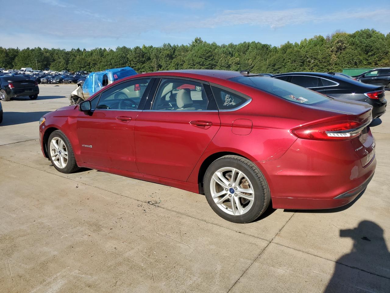 3FA6P0LU1JR172985 2018 FORD FUSION - Image 2