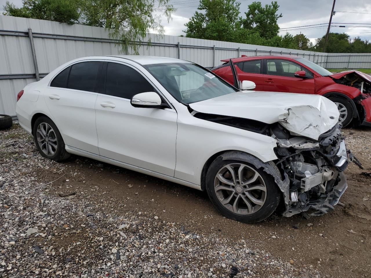 VIN 55SWF4JB8FU087414 2015 MERCEDES-BENZ C-CLASS no.4