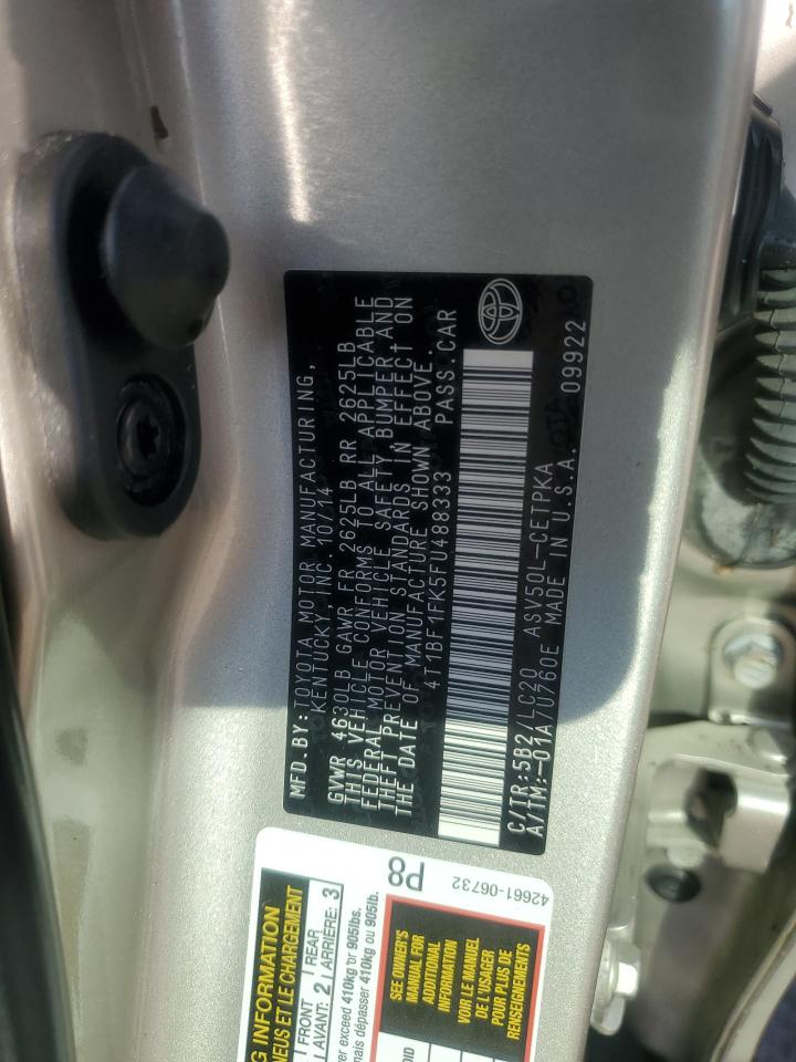 4T1BF1FK5FU488333 2015 Toyota Camry Le