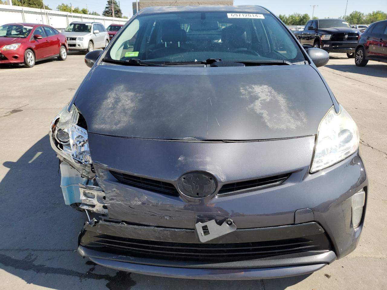 2014 Toyota Prius VIN: JTDKN3DUXE1811332 Lot: 69712014