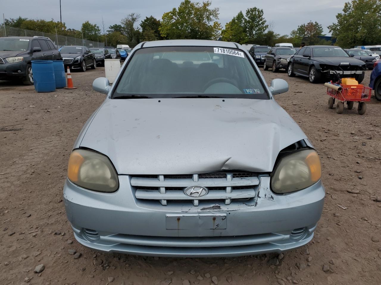 2004 Hyundai Accent Gl VIN: KMHCG45C64U560019 Lot: 71810564