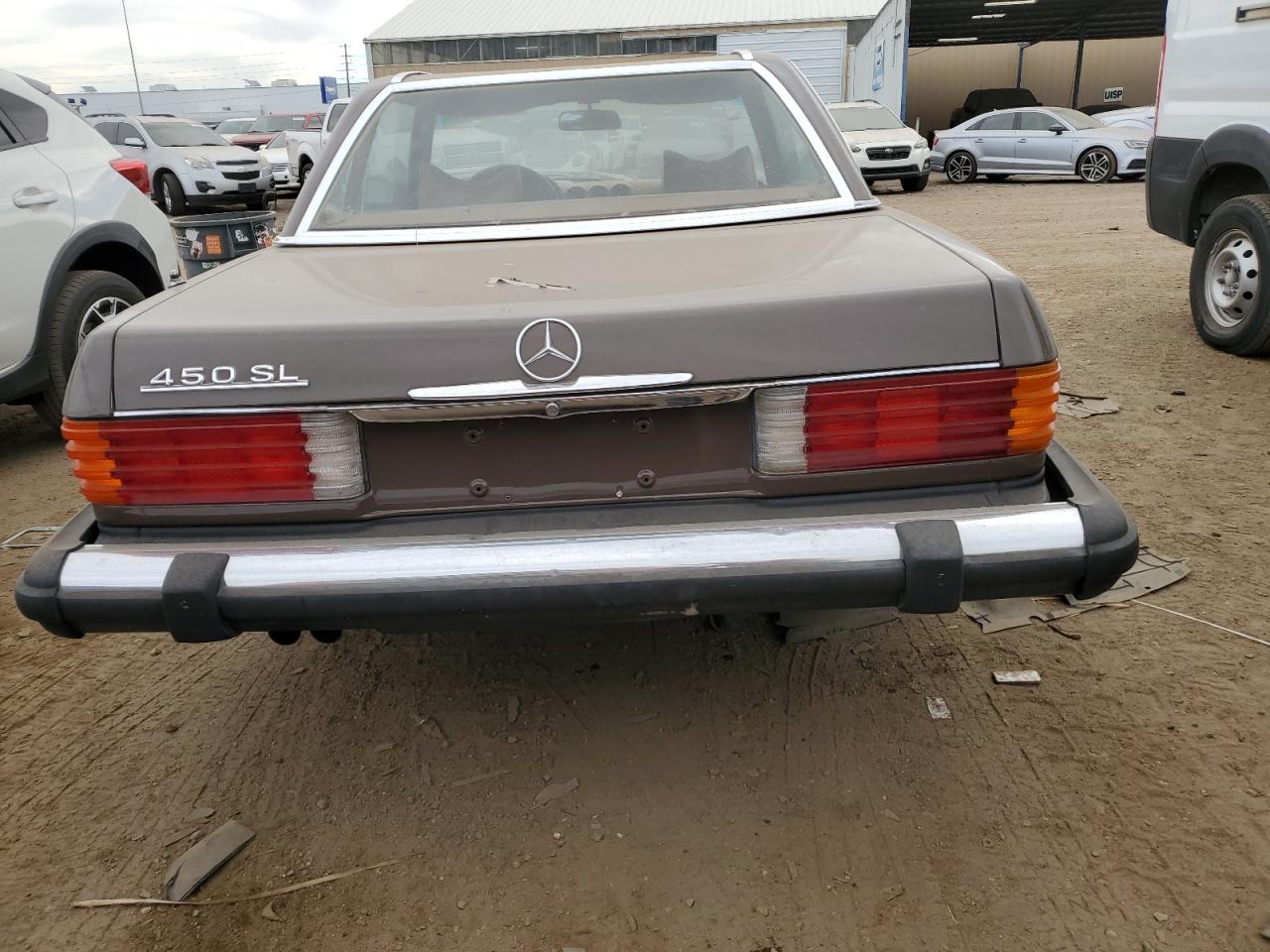 1976 Mercedes-Benz 450 Sl VIN: 10704412030388 Lot: 72531724