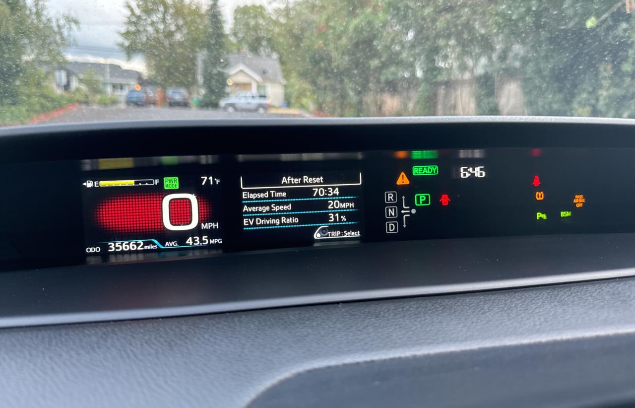 2019 Toyota Prius VIN: JTDL9RFU9K3005345 Lot: 71686034