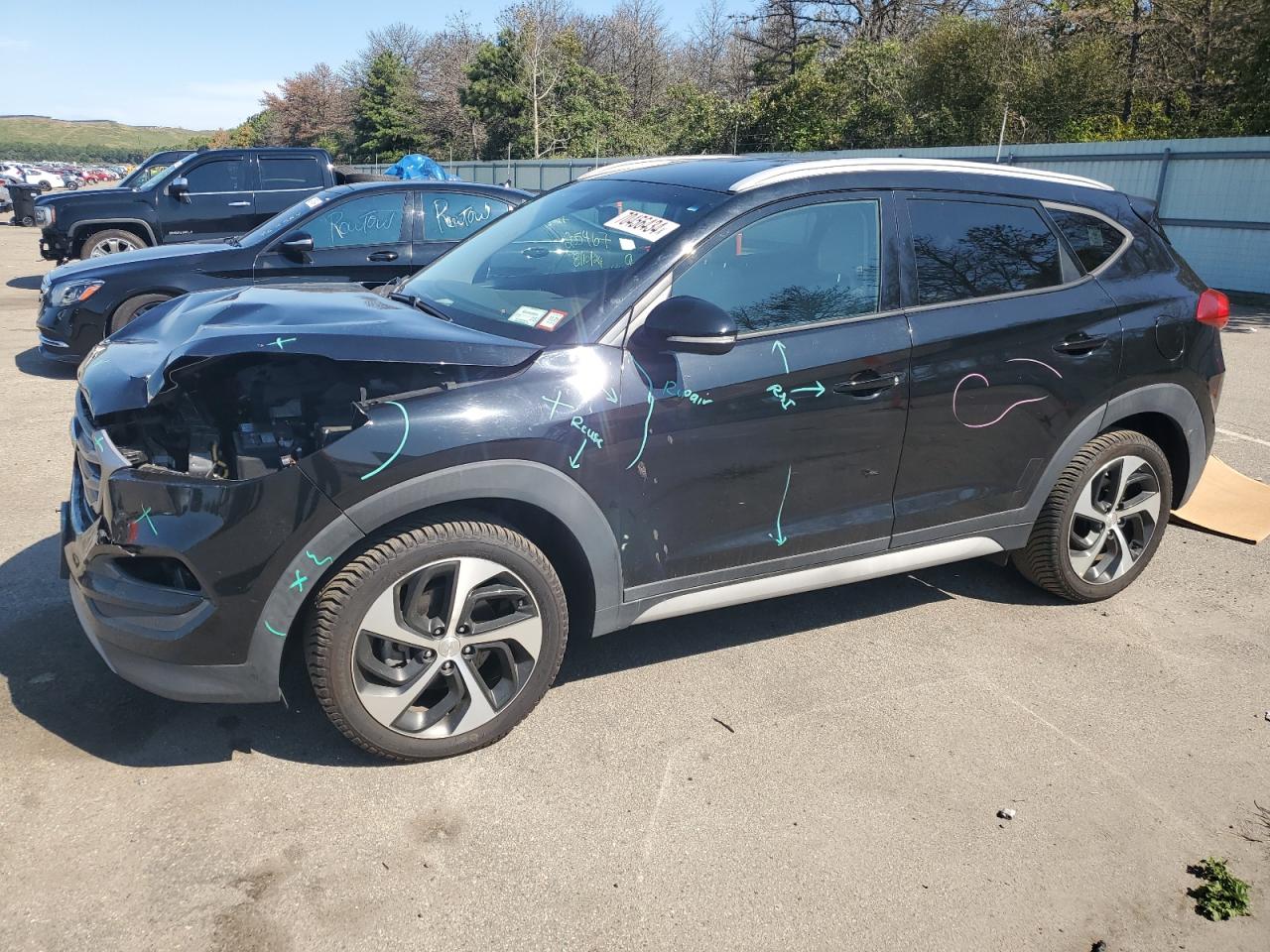 KM8J3CAL8JU770166 2018 HYUNDAI TUCSON - Image 1