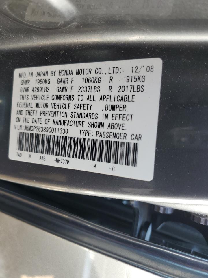 JHMCP26389C011330 2009 Honda Accord Lx