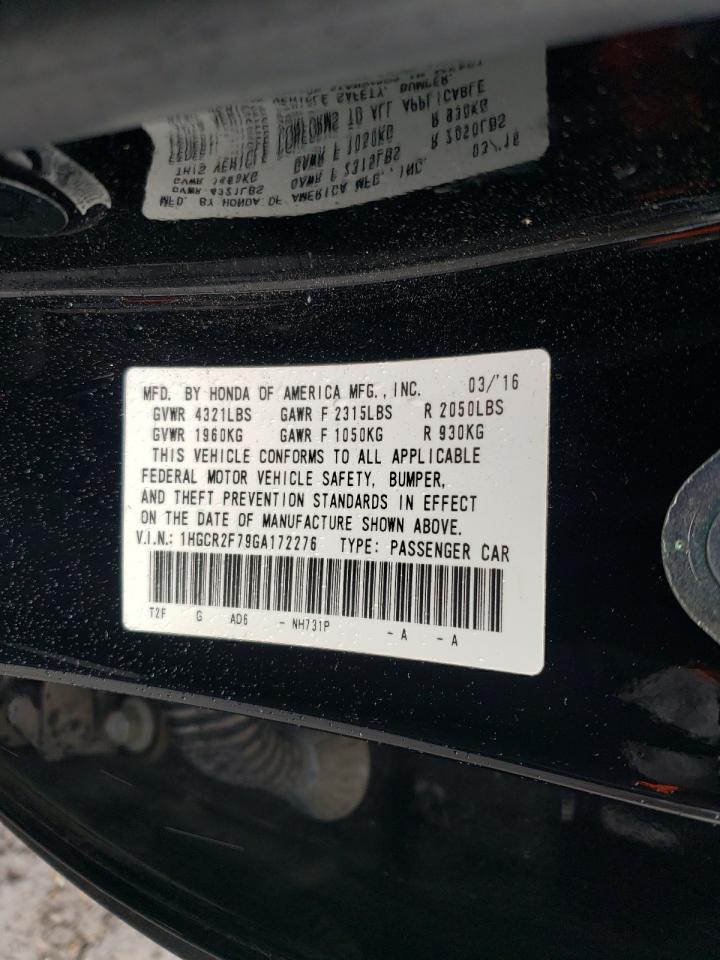 1HGCR2F79GA172276 2016 HONDA ACCORD - Image 12