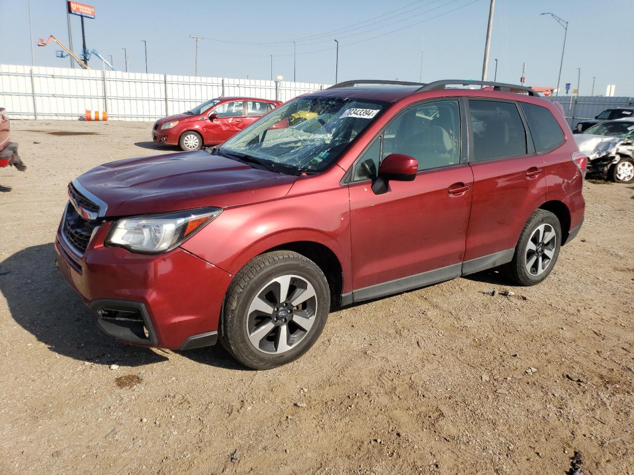 2017 Subaru Forester 2.5I Premium VIN: JF2SJAEC9HH412463 Lot: 70343394