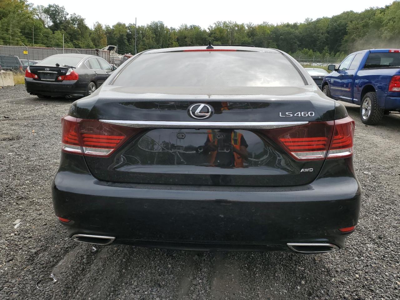 2013 Lexus Ls 460 VIN: JTHCL5EF9D5016798 Lot: 71173734