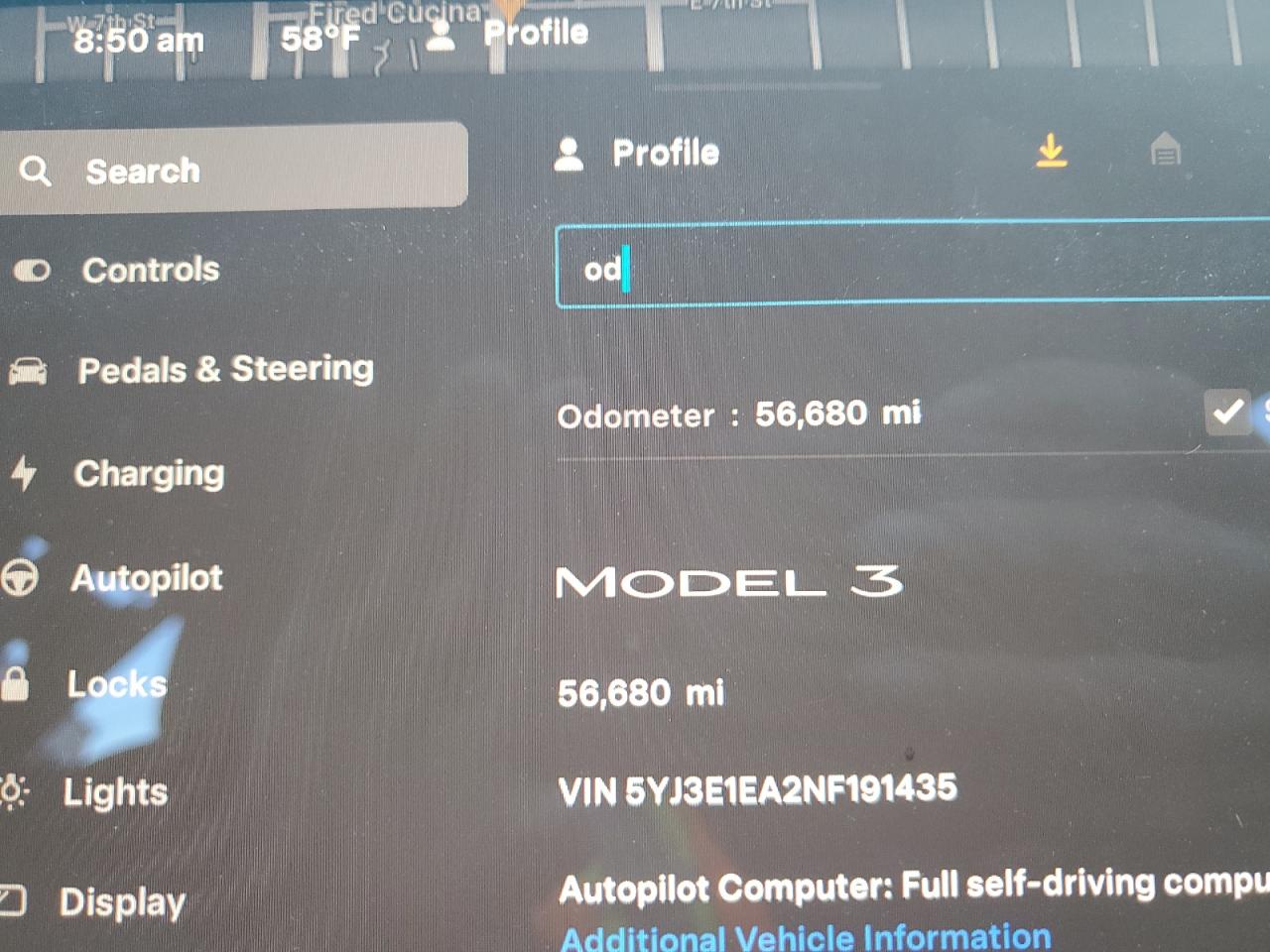 5YJ3E1EA2NF191435 2022 Tesla Model 3