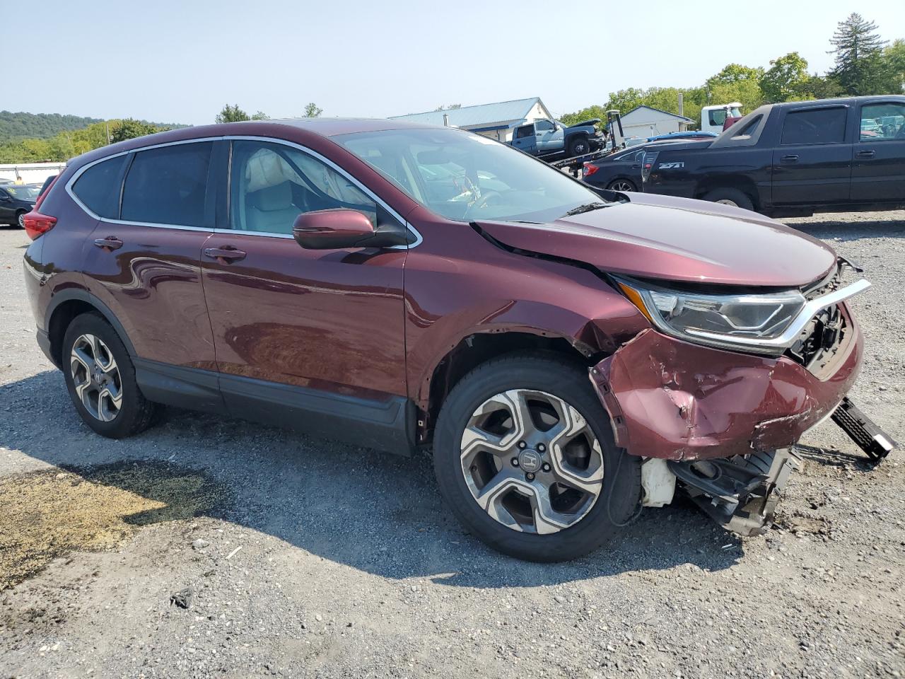 2017 Honda Cr-V Ex VIN: 2HKRW2H53HH667242 Lot: 69796244