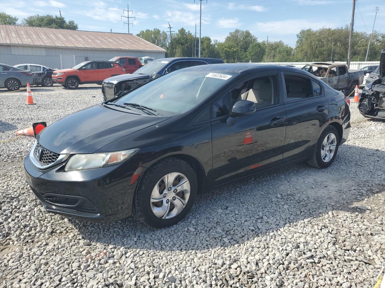 2013 Honda Civic Lx VIN: 19XFB2F53DE030755 Lot: 71602604