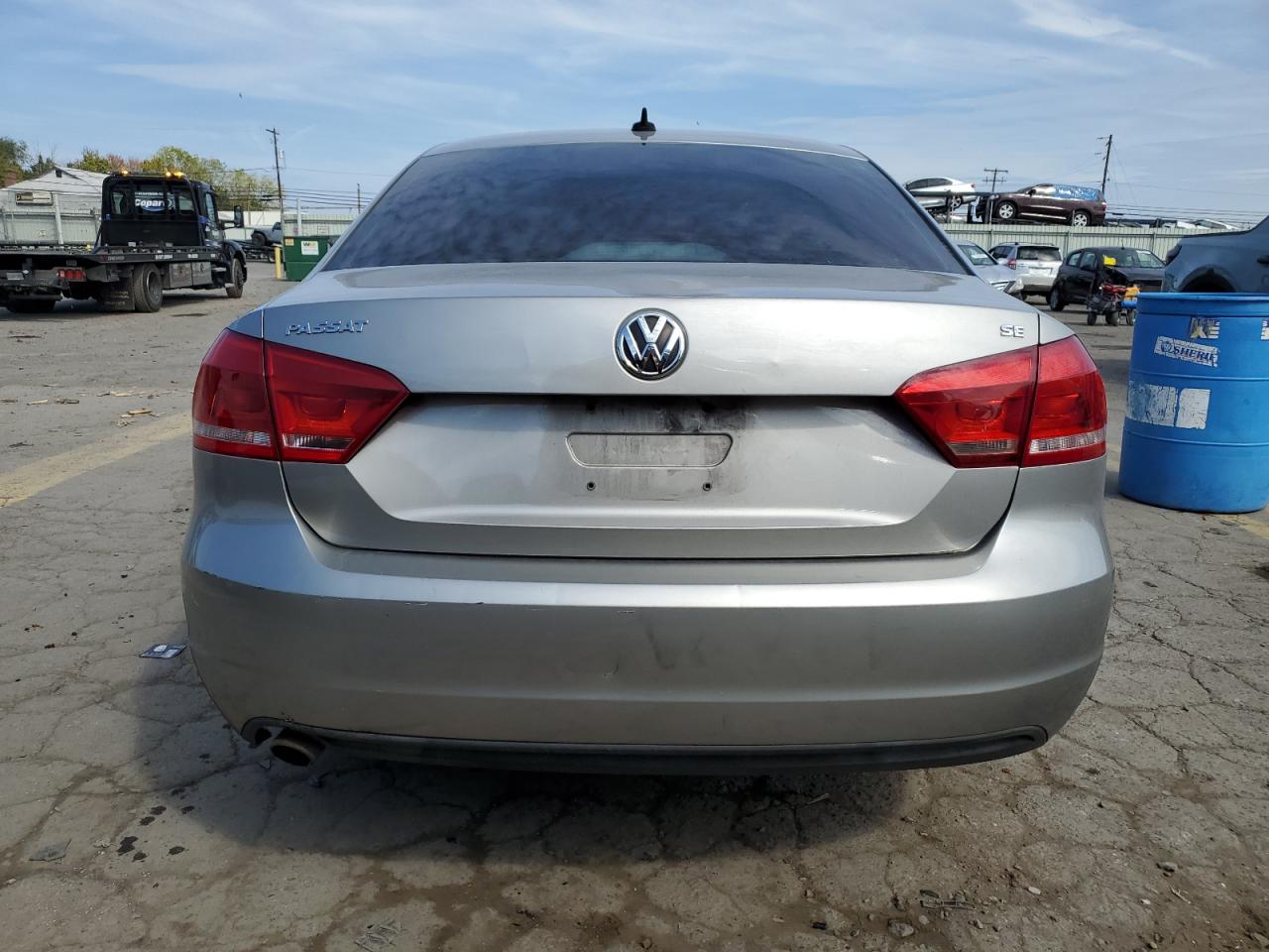 2013 Volkswagen Passat Se VIN: 1VWBP7A34DC125199 Lot: 72129654