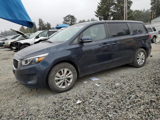 Minivans KIA All Models 2017 Blue