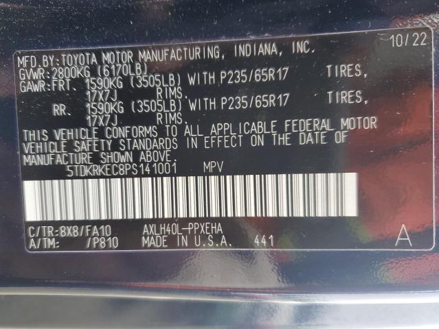 5TDKRKEC8PS141001 Toyota All Models SIENNA LE 14