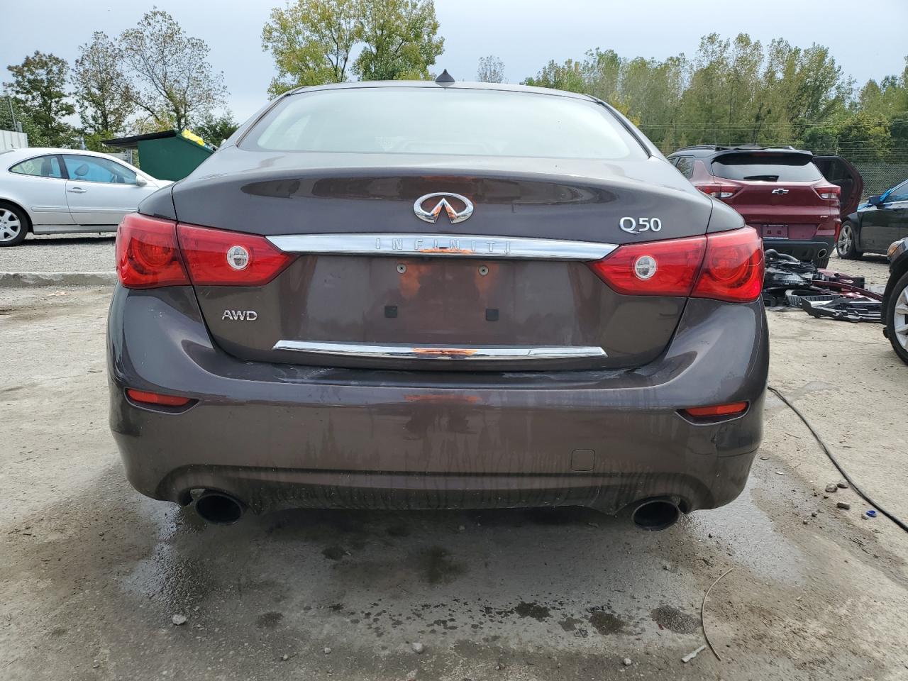 2014 Infiniti Q50 Hybrid Premium VIN: JN1AV7AR0EM701538 Lot: 69869554