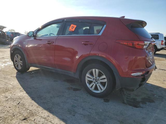  KIA SPORTAGE 2018 Красный