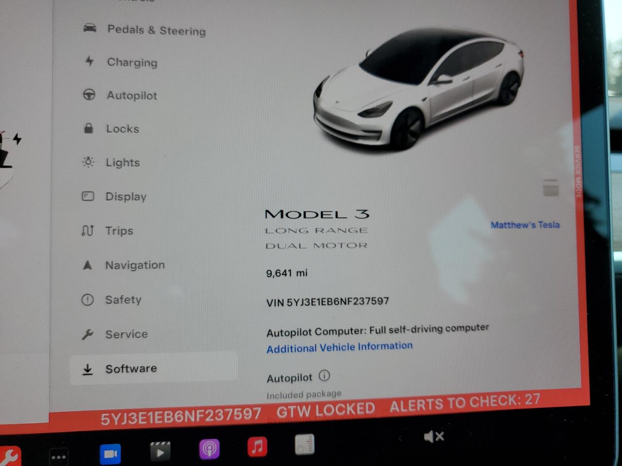 2022 Tesla Model 3 VIN: 5YJ3E1EB6NF237597 Lot: 69764034