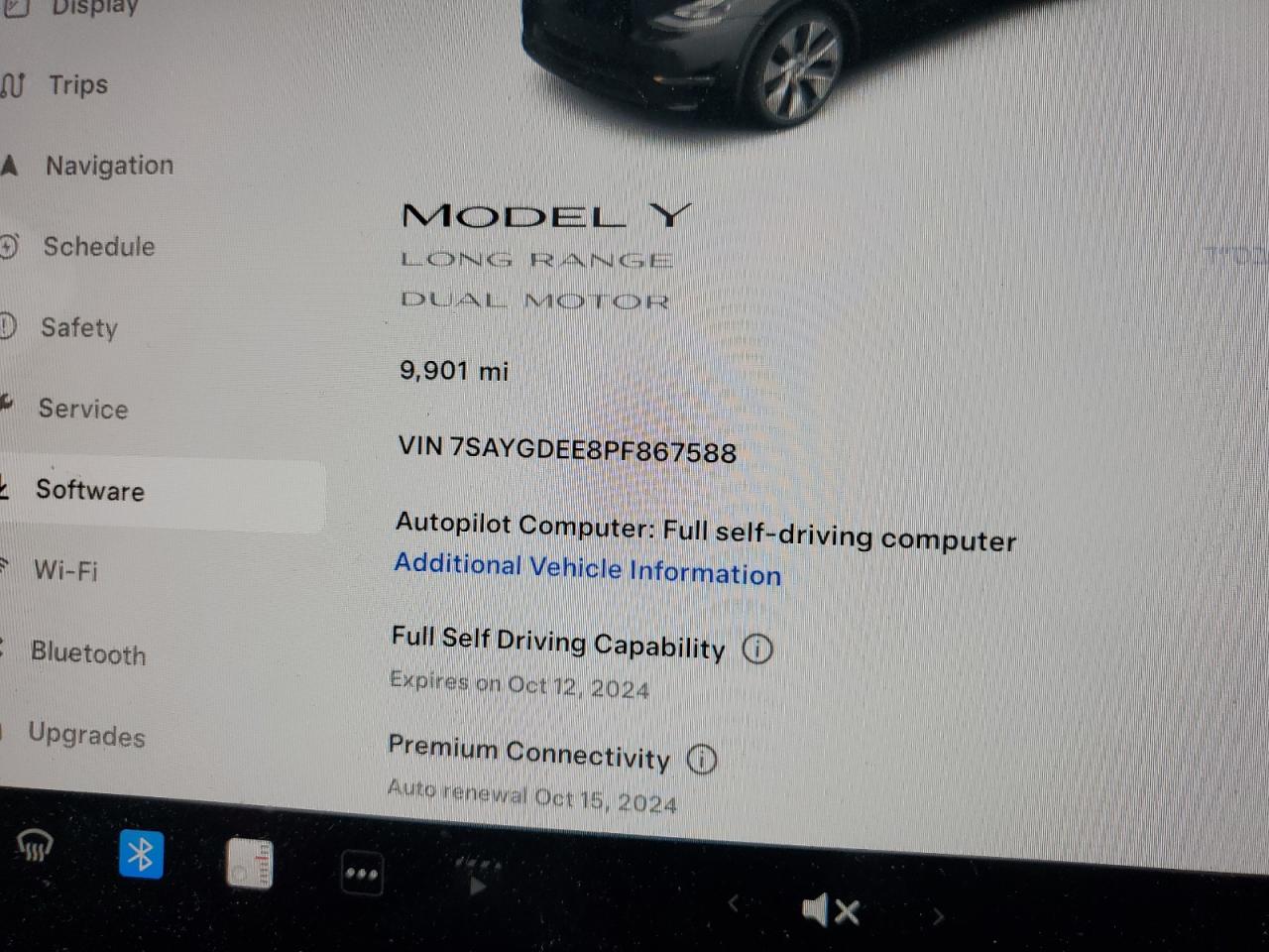 7SAYGDEE8PF867588 2023 Tesla Model Y