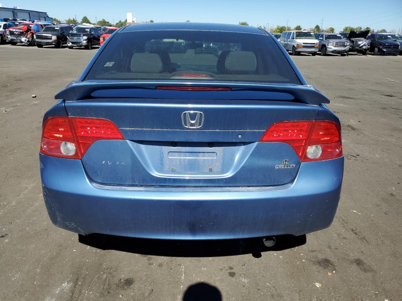 2007 Honda Civic Lx VIN: 1HGFA16587L051711 Lot: 72818564