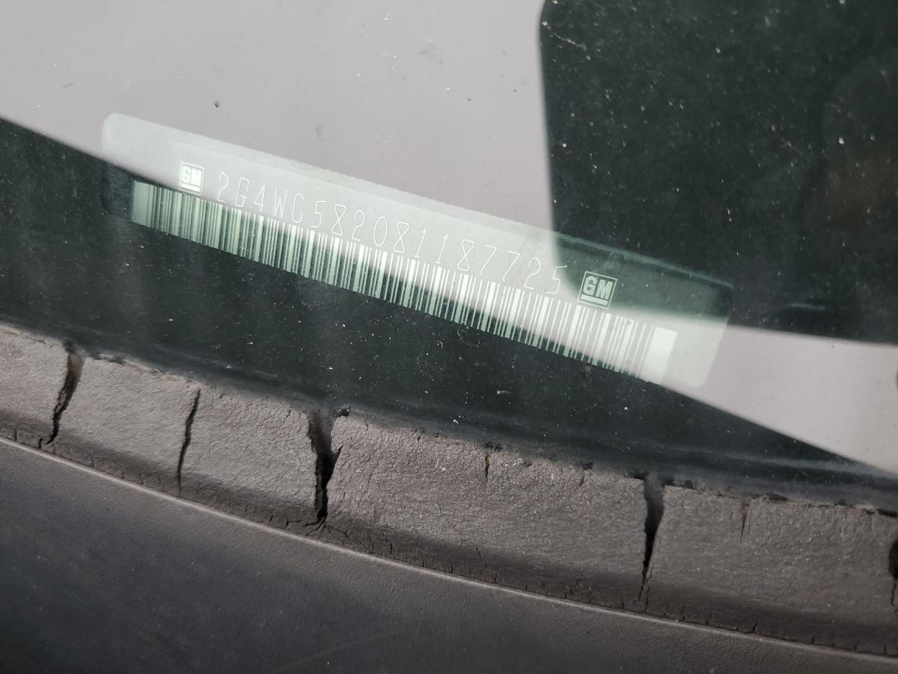 2008 Buick Lacrosse Cx VIN: 2G4WC582081187725 Lot: 73814454