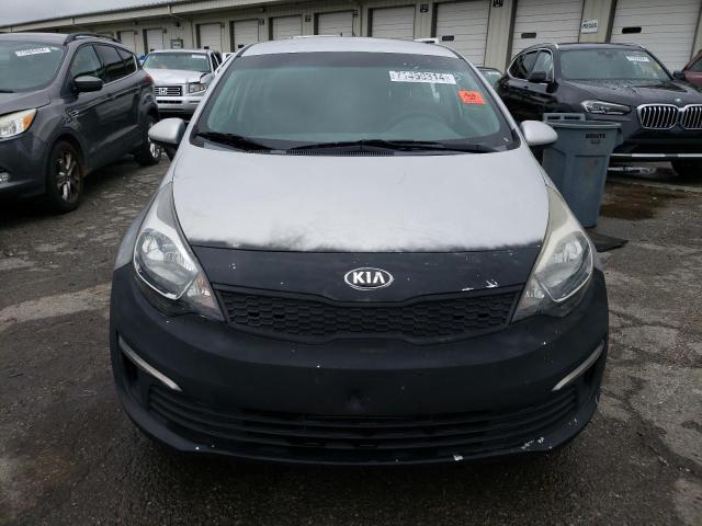  KIA RIO 2016 Сріблястий