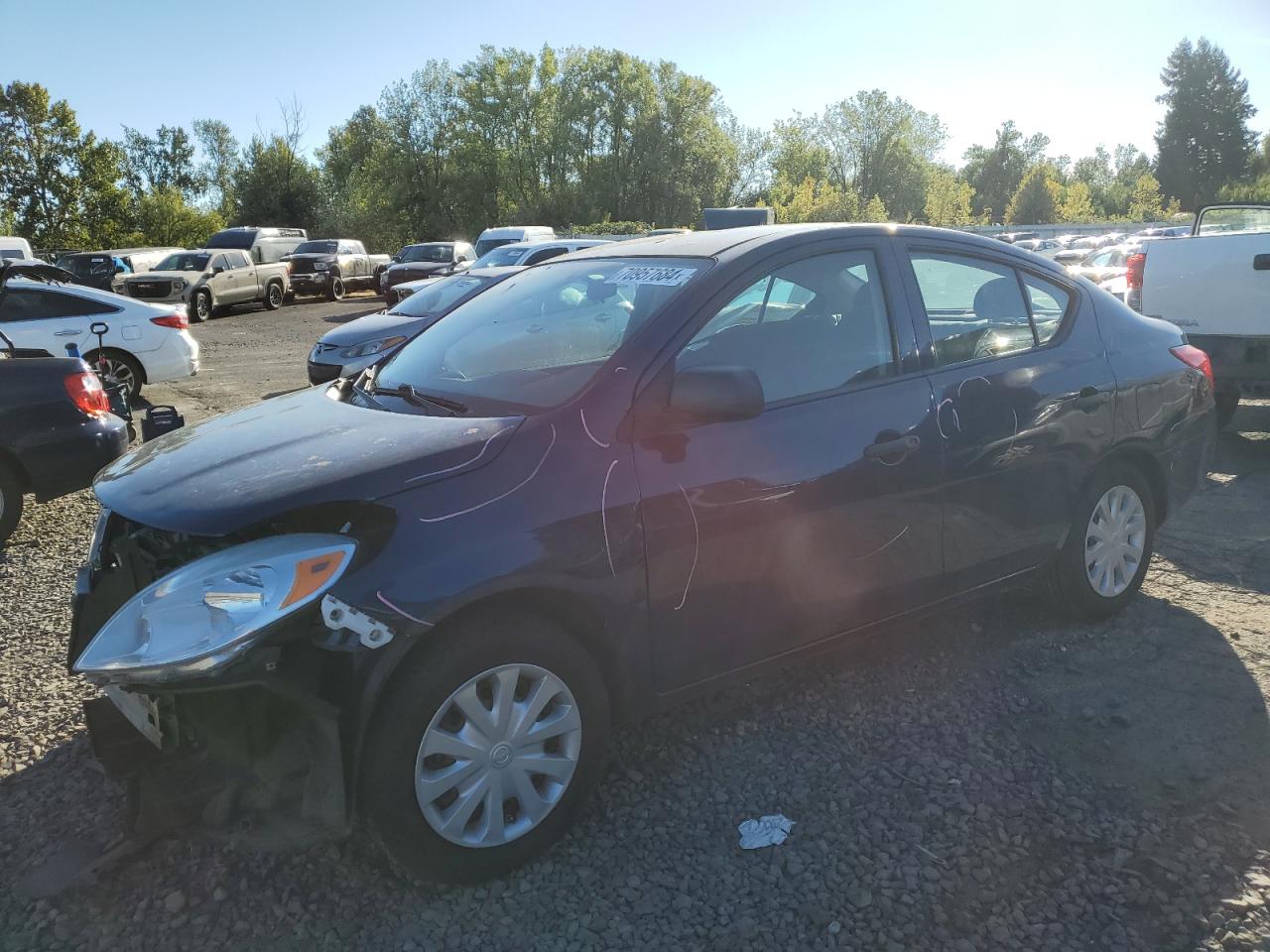 VIN 3N1CN7AP2EL842404 2014 NISSAN VERSA no.1