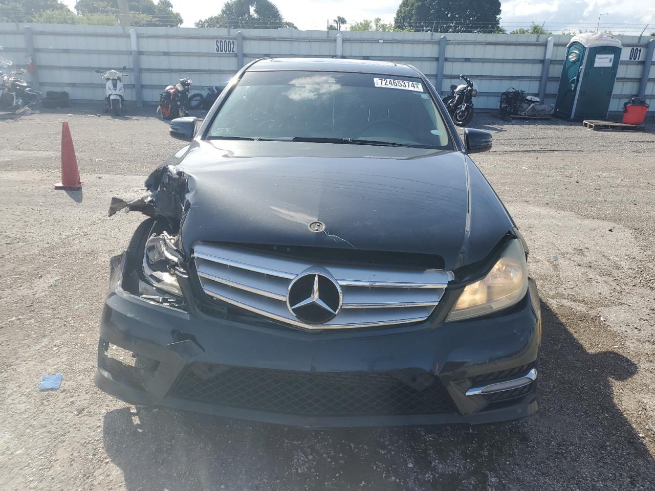 VIN WDDGF4HB9DR261631 2013 MERCEDES-BENZ C-CLASS no.5